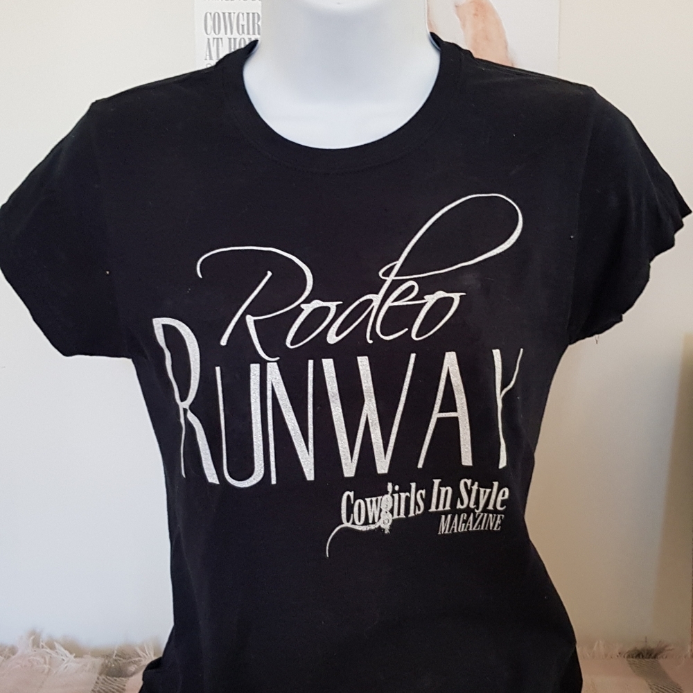 New Black Rodeo Runway T-Shirt
